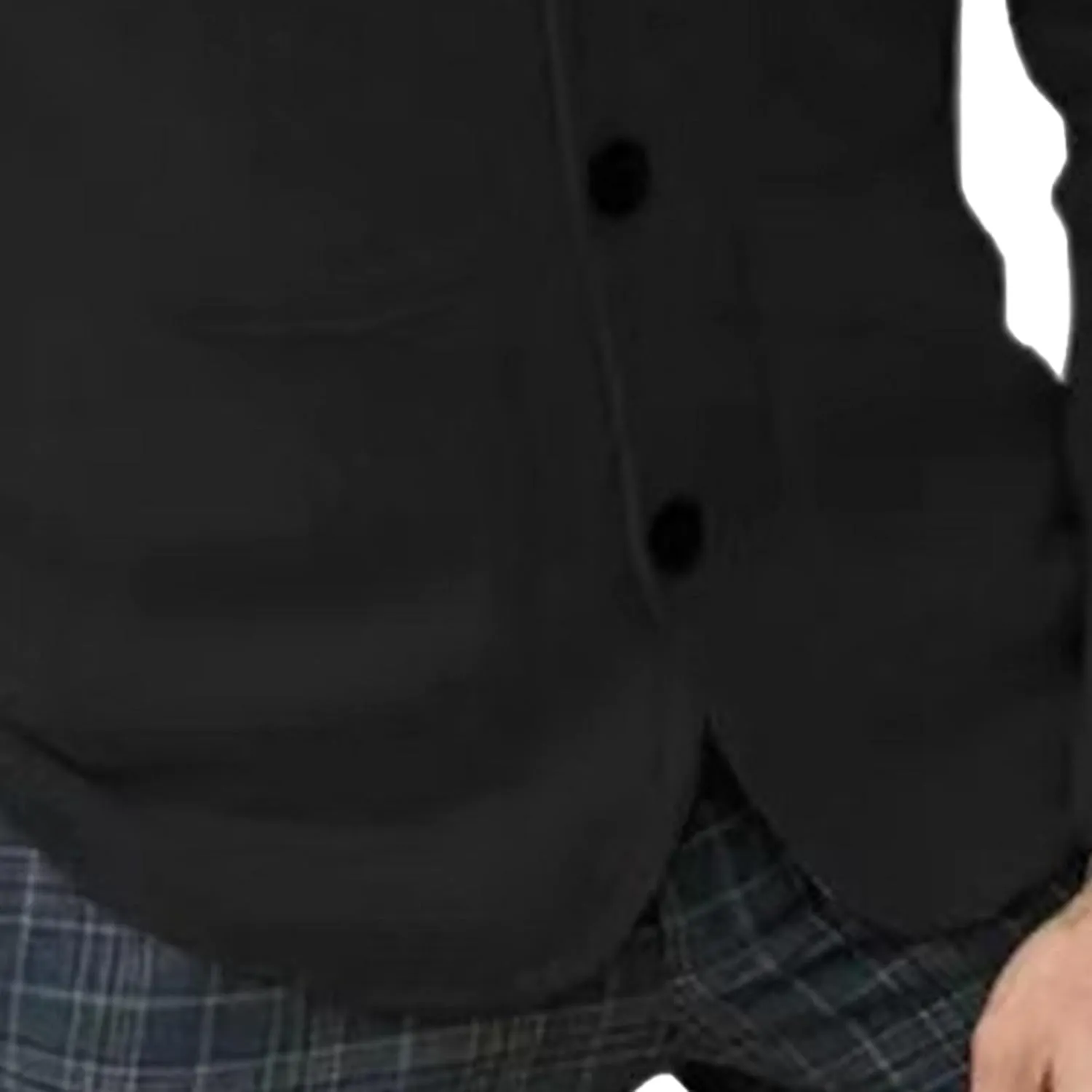 Mens Tailored Collar Cardigan Sweaters Elastic Long Sleeve Pockets Knitwear Button Down Knit Blazer Jacket