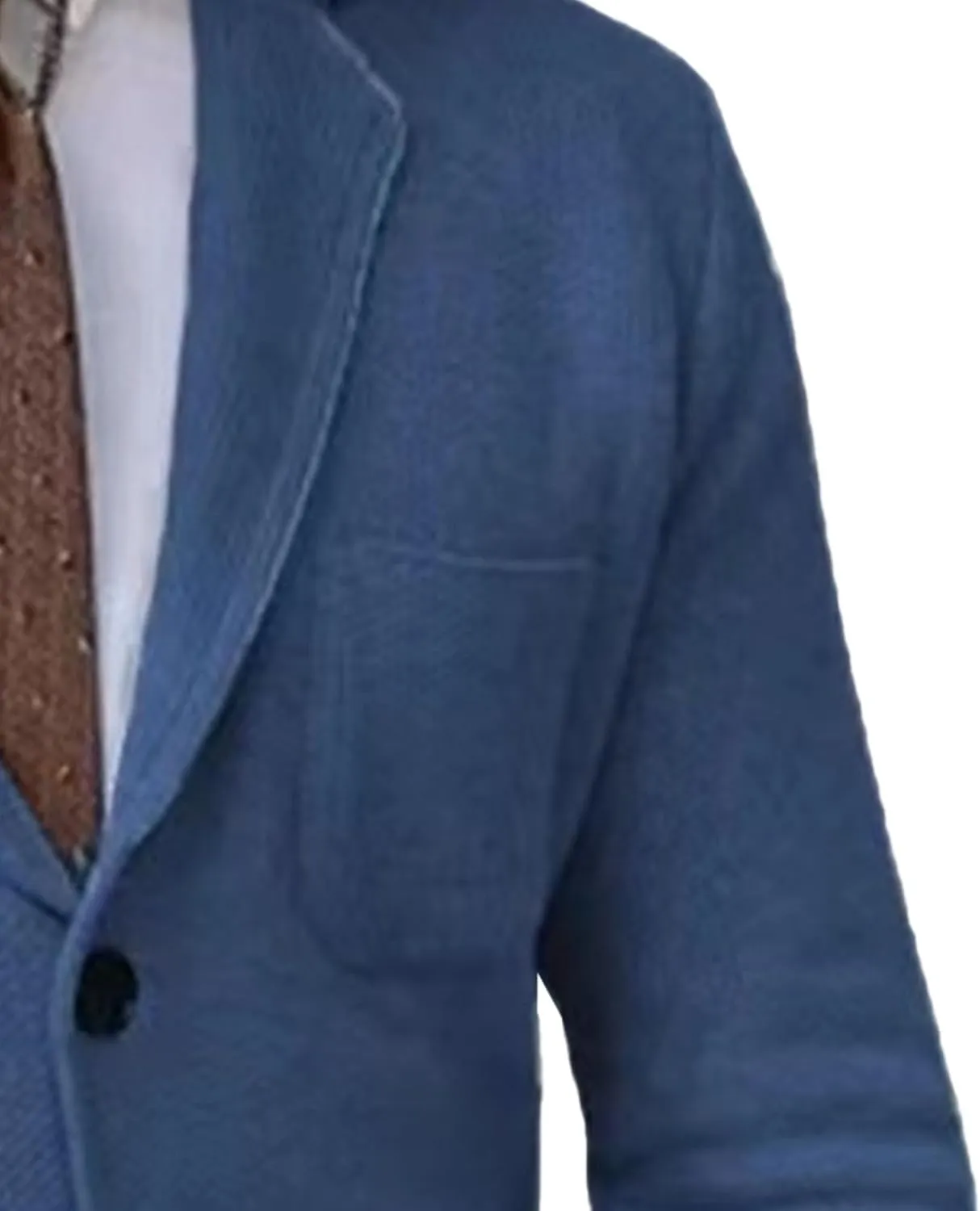Mens Tailored Collar Cardigan Sweaters Elastic Long Sleeve Pockets Knitwear Button Down Knit Blazer Jacket
