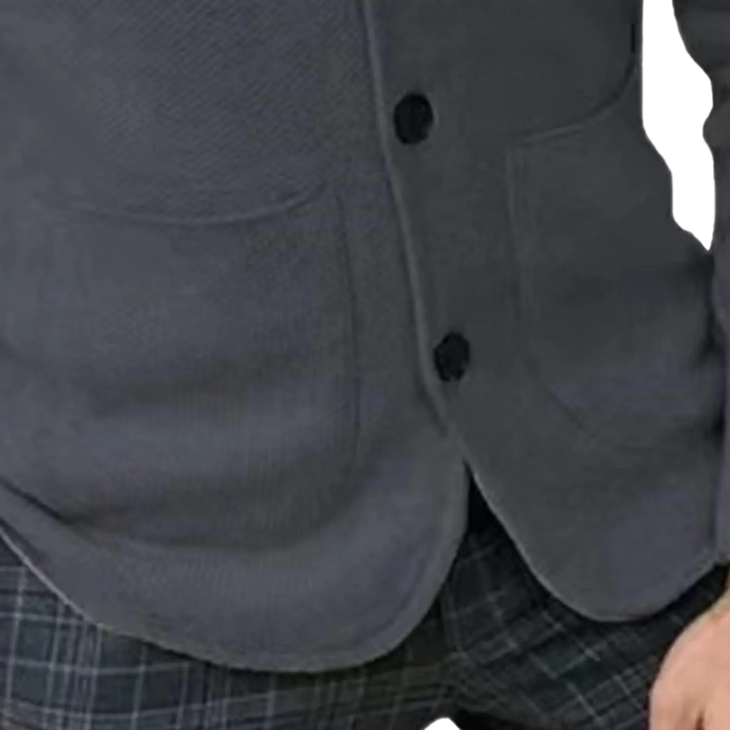 Mens Tailored Collar Cardigan Sweaters Elastic Long Sleeve Pockets Knitwear Button Down Knit Blazer Jacket