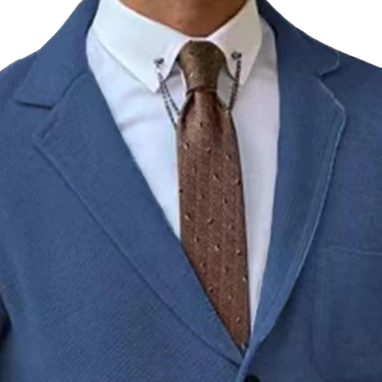 Mens Tailored Collar Cardigan Sweaters Elastic Long Sleeve Pockets Knitwear Button Down Knit Blazer Jacket