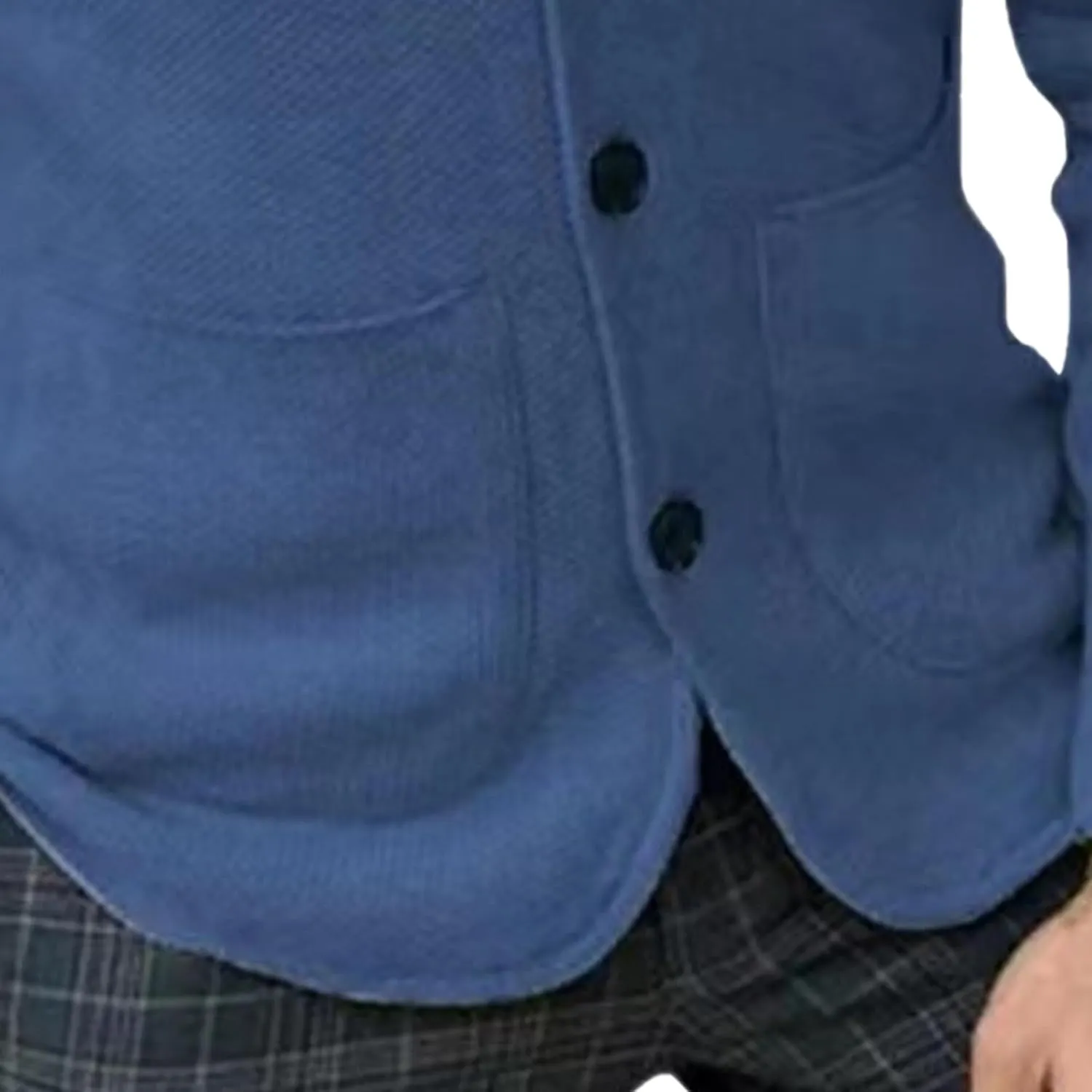 Mens Tailored Collar Cardigan Sweaters Elastic Long Sleeve Pockets Knitwear Button Down Knit Blazer Jacket