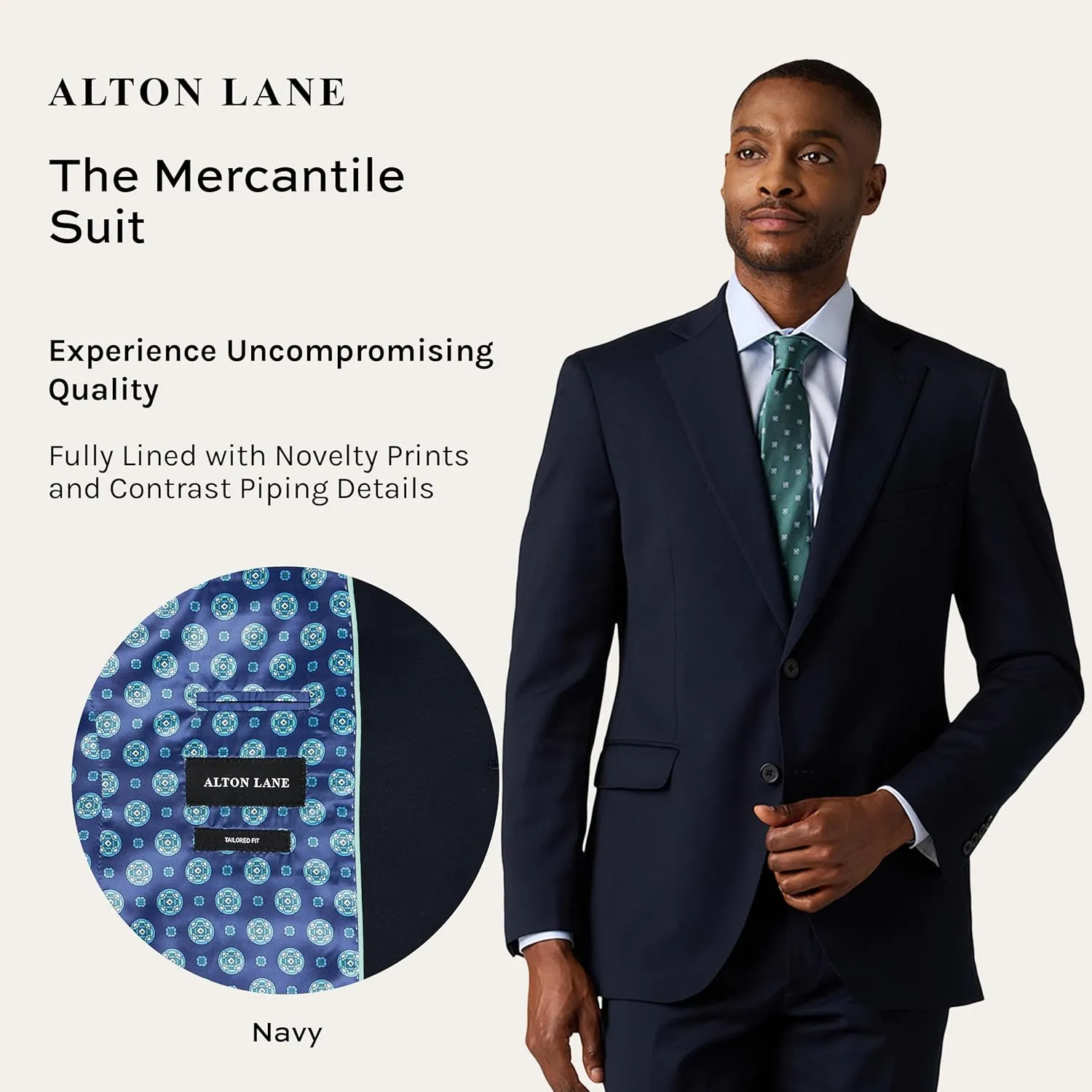 Mercantile Suit Tailored Fit - Premium Quality Suits for Men, Stylish and Elegant Formal Suit for Men