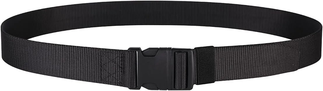 Nylon Belts for Men 1.5inch Military Tactical Belt Adjustable Slide Plastic Buckle Web Canvas Belt Outdoor