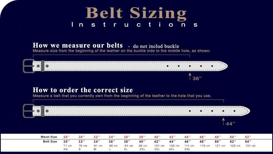 One Piece Full Grain Buffalo Leather Replacement Belt Strap 1-1/2" wide, Big and Tall Size Up to 60"