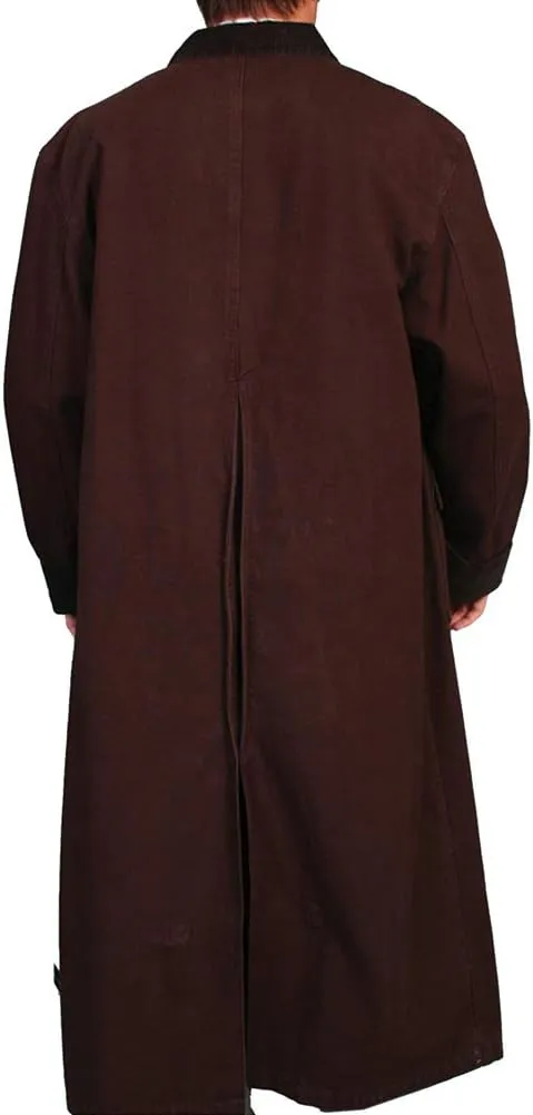 Scully Men's Long Canvas Jacket