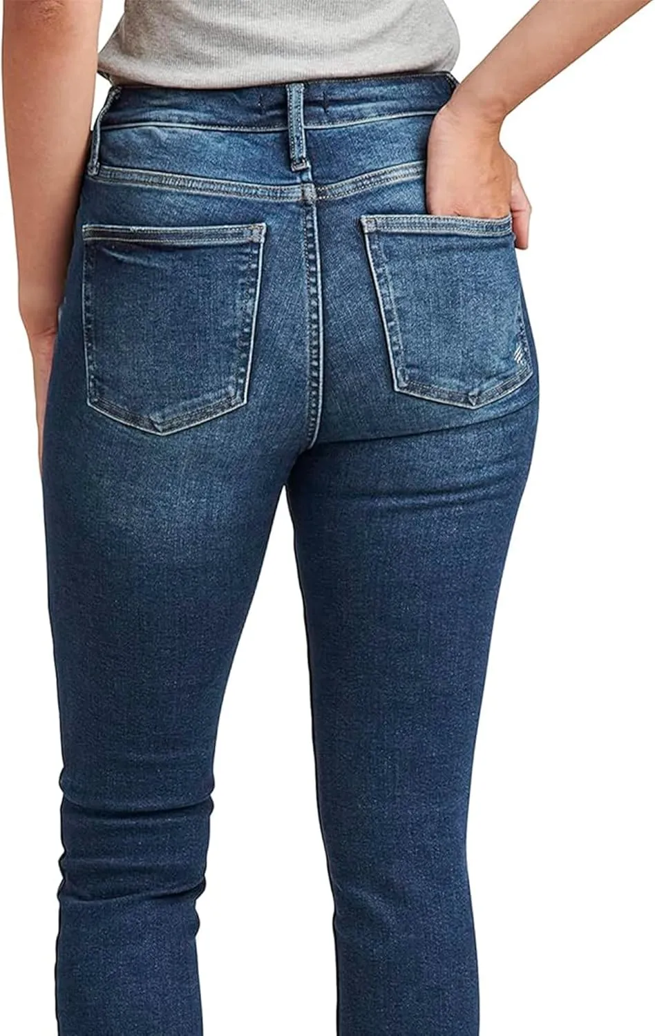 Silver Jeans Co. Women's Infinite Fit High Rise Skinny Leg Jeans