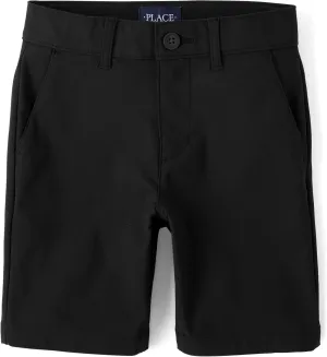 The Children's Place Boys' Uniform Quick Dry Chino Shorts