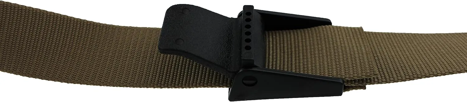 Thomas Bates Titan Durable Outdoor Nylon Web Belt Metal Free