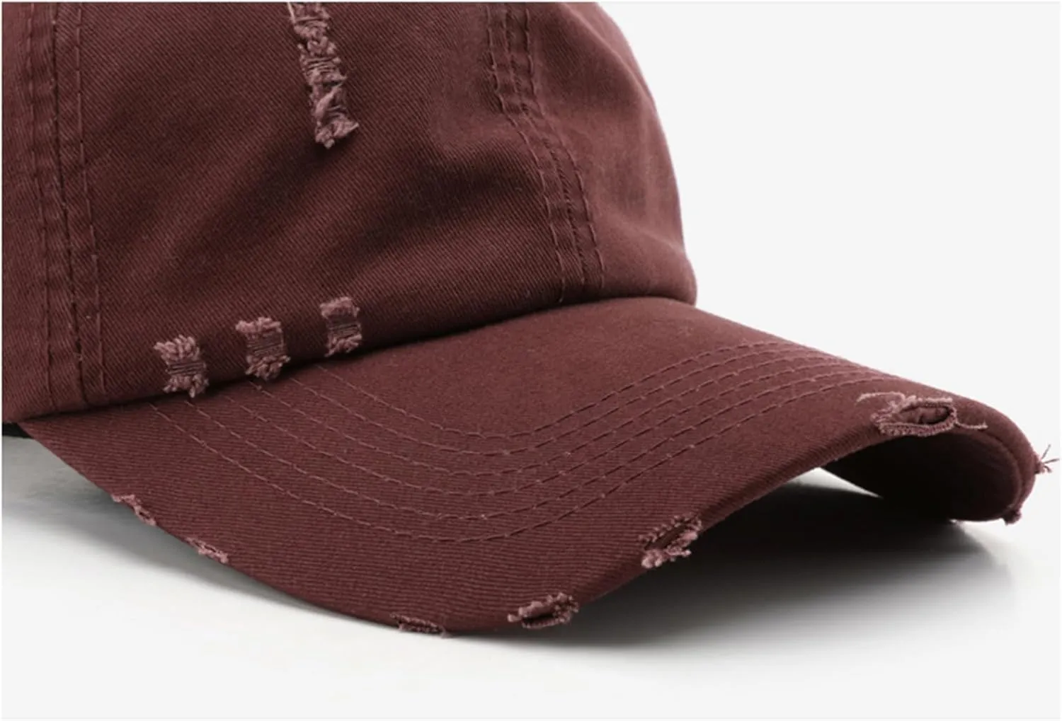 Vintage Washed Distressed Baseball Cap Unconstructed Soft Dad Hats Adjustable Trendy Trucker Hat for Mens Womens