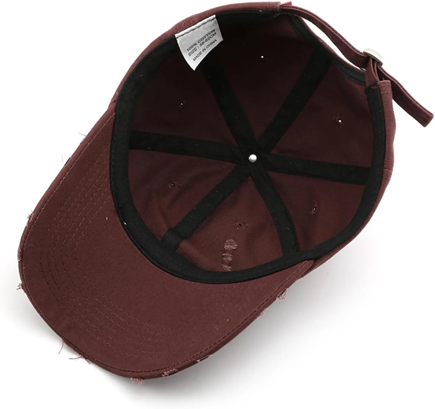 Vintage Washed Distressed Baseball Cap Unconstructed Soft Dad Hats Adjustable Trendy Trucker Hat for Mens Womens