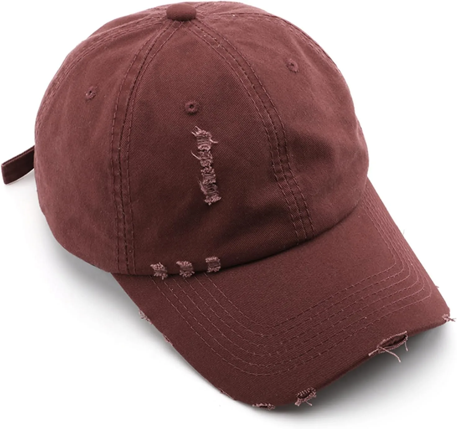 Vintage Washed Distressed Baseball Cap Unconstructed Soft Dad Hats Adjustable Trendy Trucker Hat for Mens Womens
