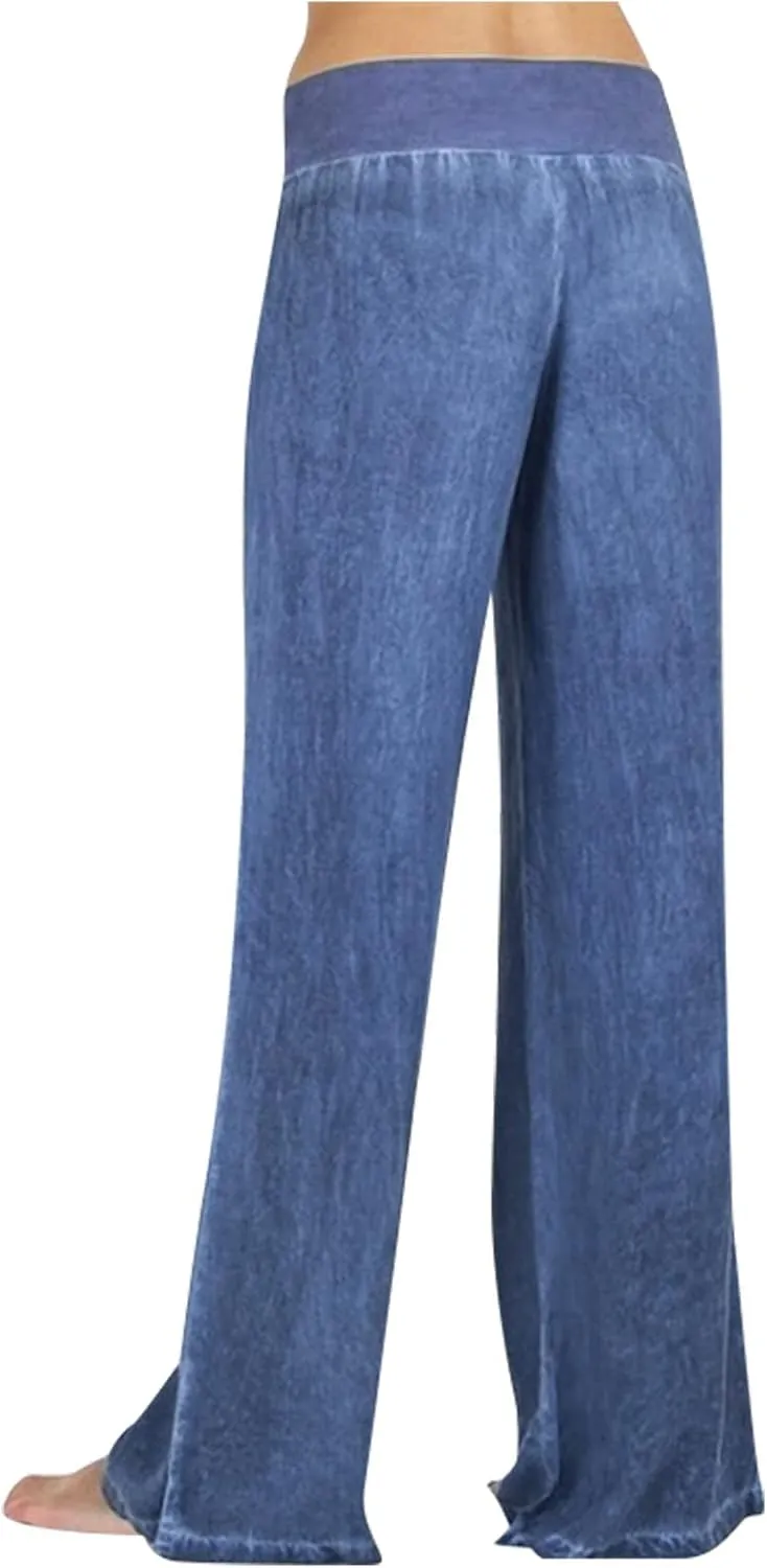 Wide Leg Jeans Women Petite High Waisted Stretchy Jeans for Women High Waisted Stretchy Jeans for Women