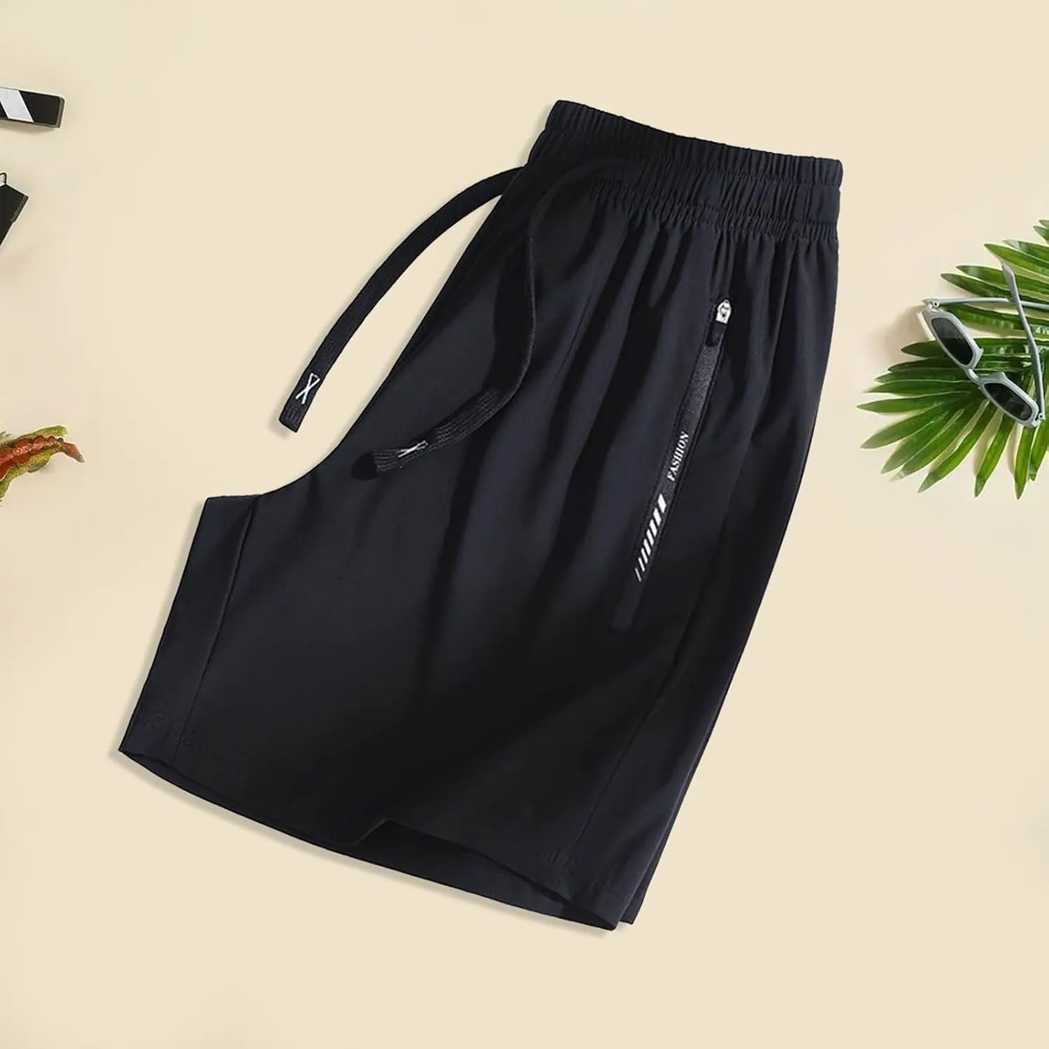 Womens Beeswan Shorts Ultra Stretch Breathable Athletic Shorts Quick Dry Waterproof Casual Loose Running Short Pants