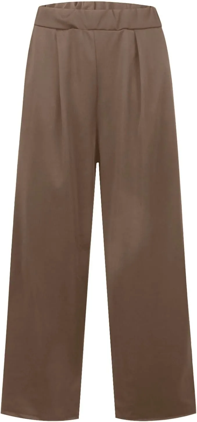 Womens Cargo Sweatpants Winter Sexy Work Palazzo with Pockets High Waisted Straight Leg