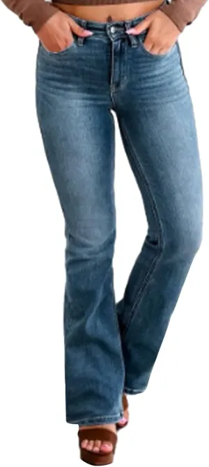 Women's High Rise Skinny Stretch Ripped Jeans High Waisted Denim Pants Plus Size Relaxed Fit Straight Leg Jean