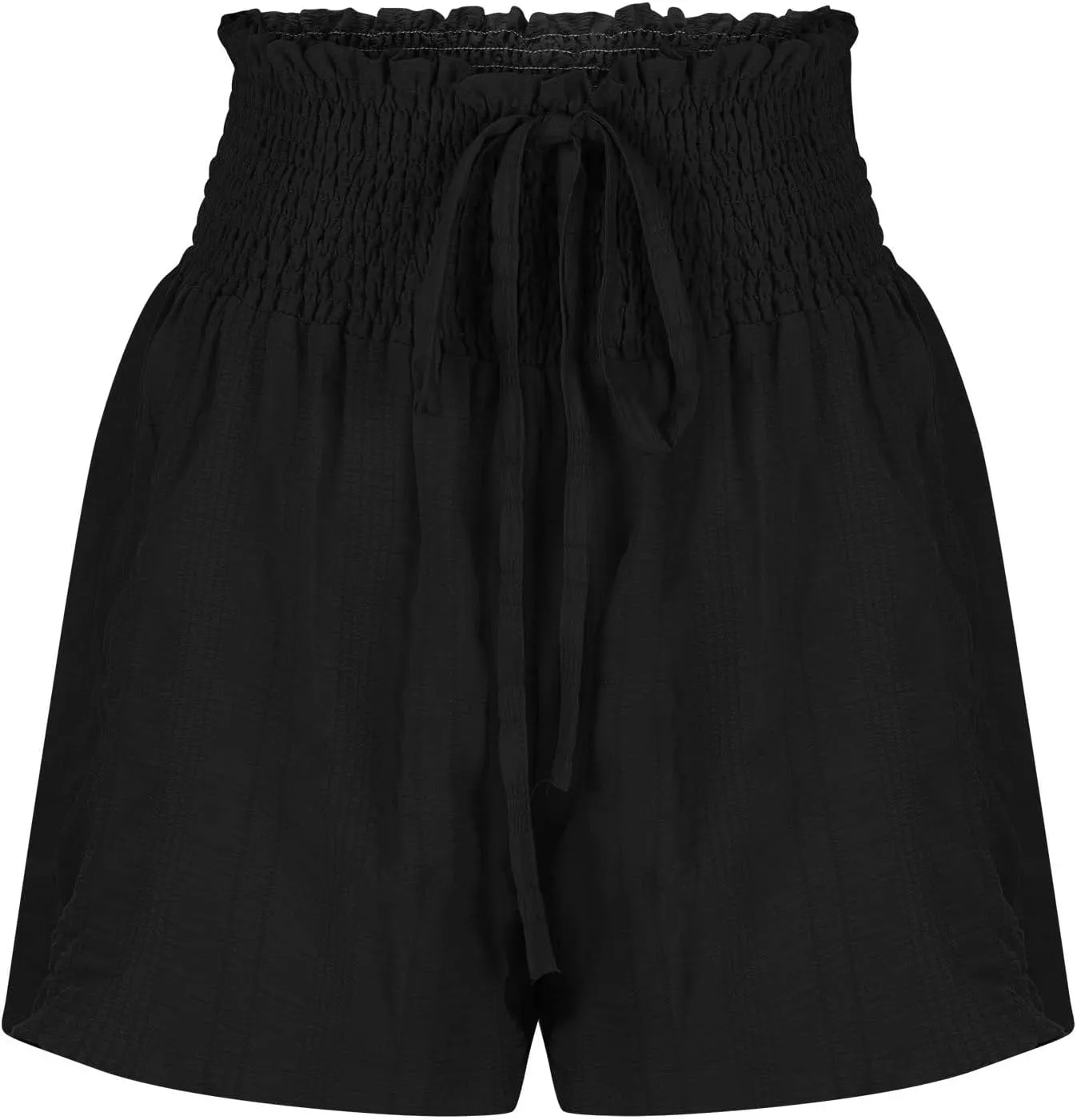 Women's Summer Fashion Solid Color Drawstring Skirts Short High Waisted Mini Skirt Golf Tennis Going Out Shorts