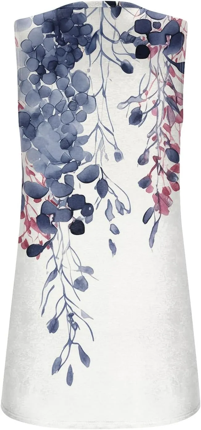 Womens Tank Tops Flowy Square Neck Shirt Loose Fit Sleeveless Blouse Soft Casual Basic y2k Going Out Clothes
