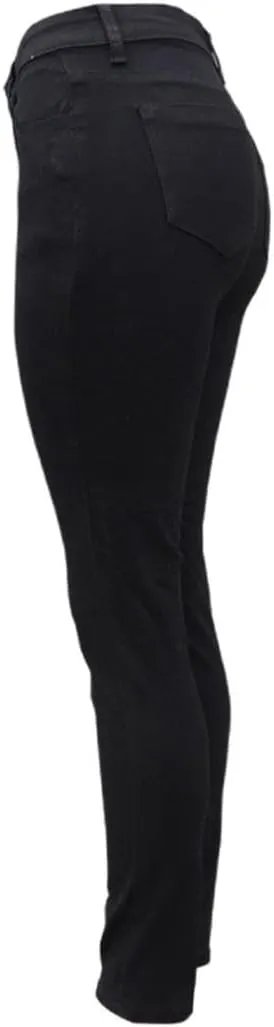 Womens Trendy Skinny Jeans High Waisted Stretch Mom Jeans Casual Dark Wash Denim Pencil Pants for Curvy Women