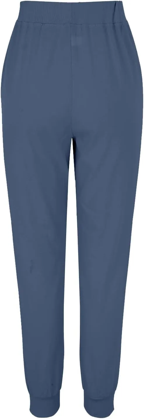 Women's Wide Leg Linen Pants Dressy High Waist Palazzo Pant Tie Knot Loose Flowy Trousers with Pocket