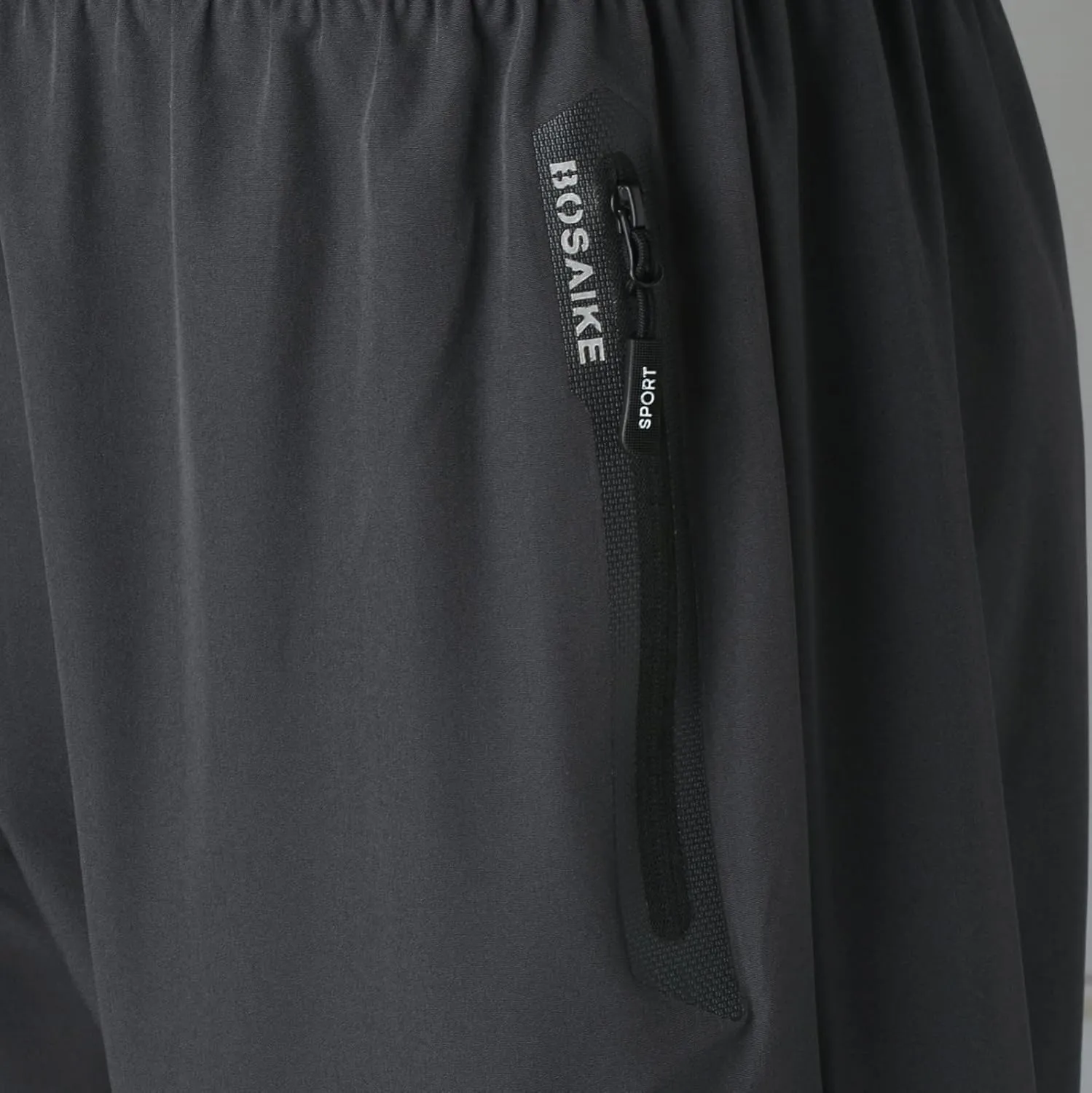 ZYXTIM Men's Casual Sports Reflective Shorts Athletic Gym Workout Running Basketball Training Shorts Quick Dry Activewear